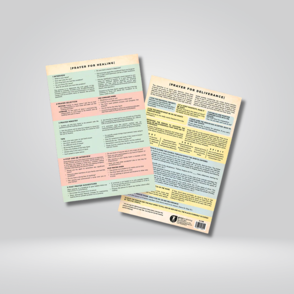 Prayer and Deliverance Card Physical Items