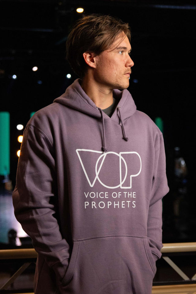 Voice of the Prophets Lavender Hoodie