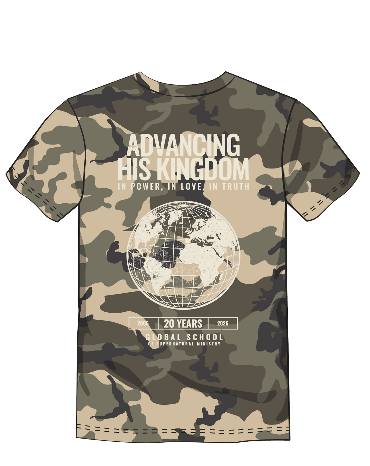 Global School Camo Shirt