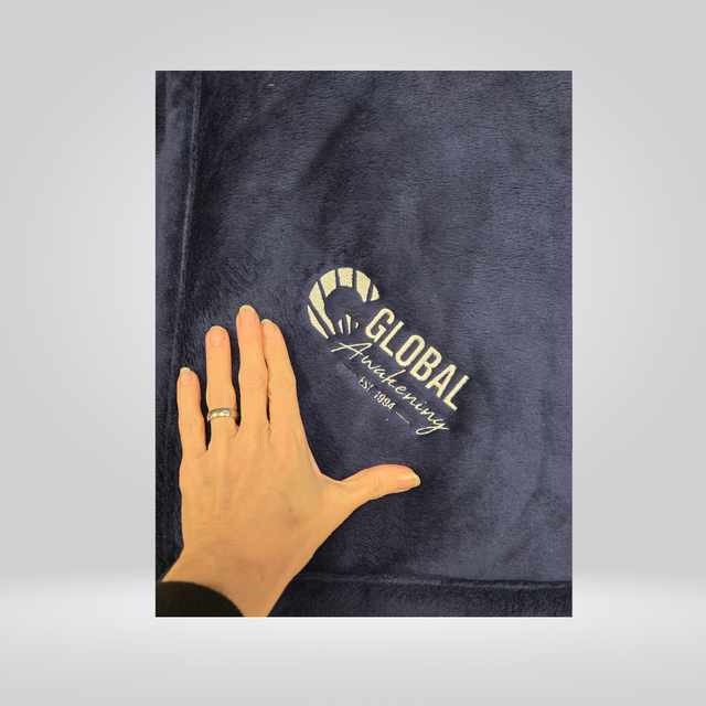 Global Awakening Throw Blanket