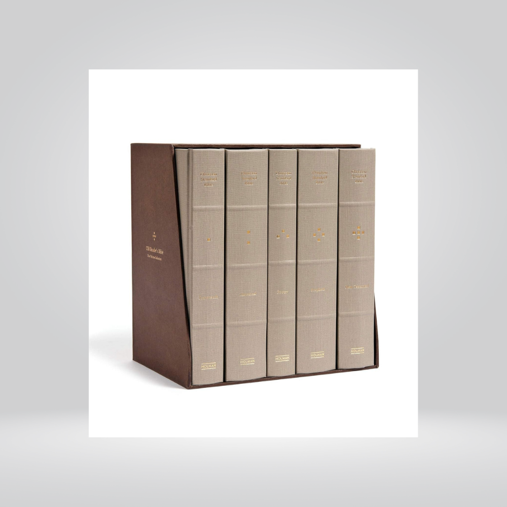 CSB Reader's Bible 5 Volume Set